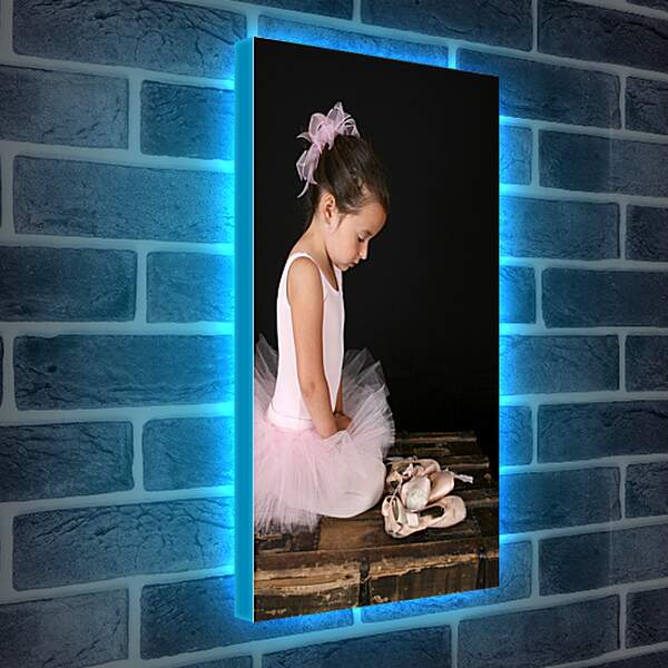 Лайтбокс световая панель - Юная балерина