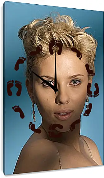 Часы картина - Scarlett Johansson - Скарлетт Йоханссон

