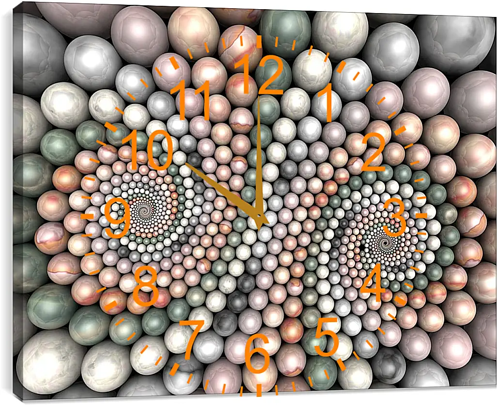 Часы картина - Абстракция