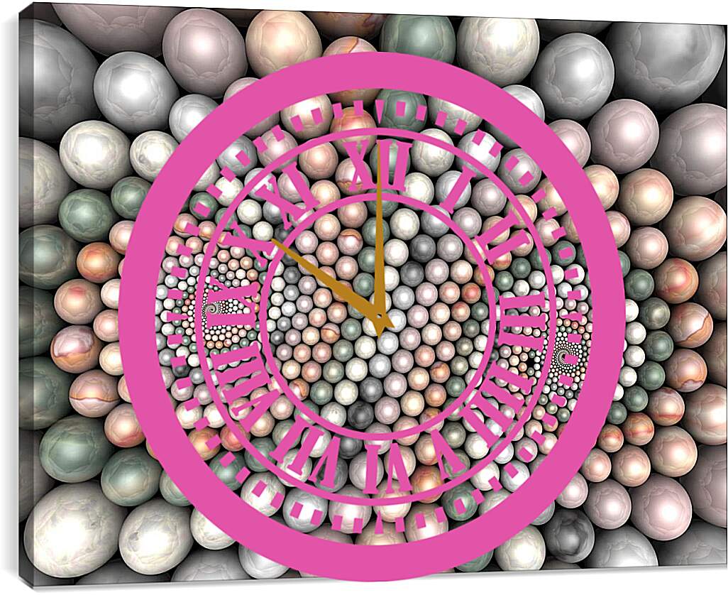 Часы картина - Абстракция