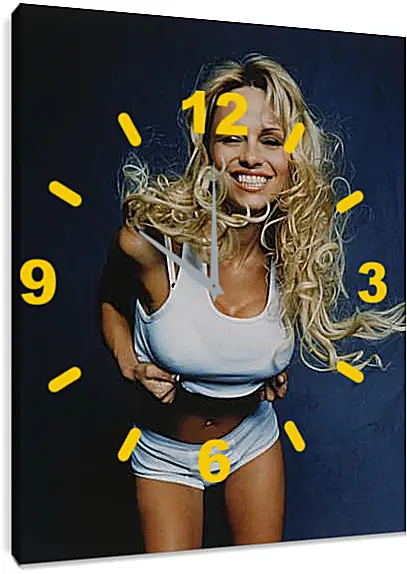 Часы картина - Pamela Anderson - Памела Андерсон
