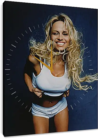Часы картина - Pamela Anderson - Памела Андерсон
