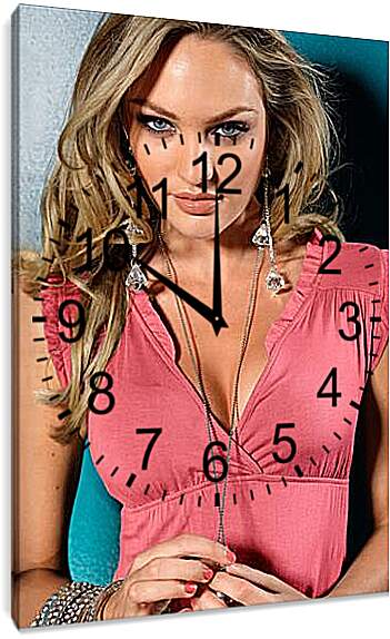 Часы картина - Candice Swanepoel - Кэндис Свэйнпол