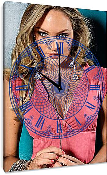 Часы картина - Candice Swanepoel - Кэндис Свэйнпол
