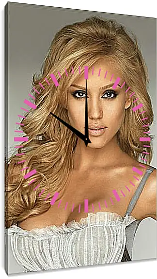 Часы картина - Jessica Alba - Джессика Альба
