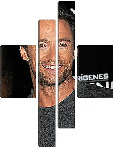 Модульная картина - Hugh Jackman - Хью Джекман
