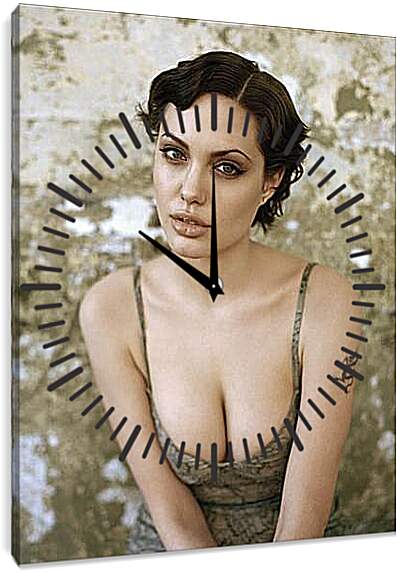 Часы картина - Angelina Jolie - Анджелина Джоли