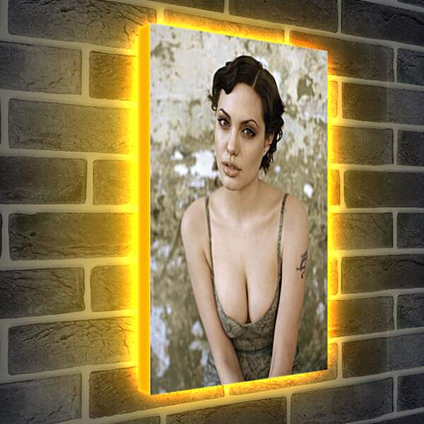 Лайтбокс световая панель - Angelina Jolie - Анджелина Джоли