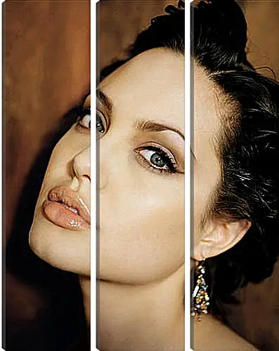 Модульная картина - Angelina Jolie - Анджелина Джоли