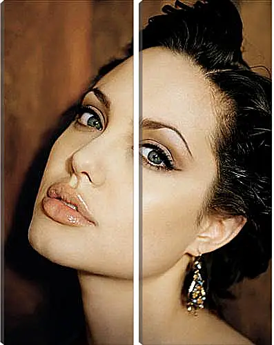 Модульная картина - Angelina Jolie - Анджелина Джоли