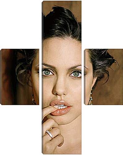 Модульная картина - Angelina Jolie - Анджелина Джоли
