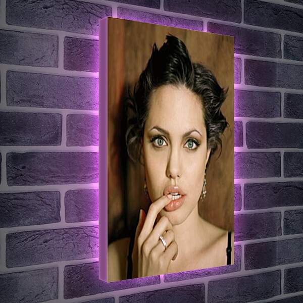 Лайтбокс световая панель - Angelina Jolie - Анджелина Джоли