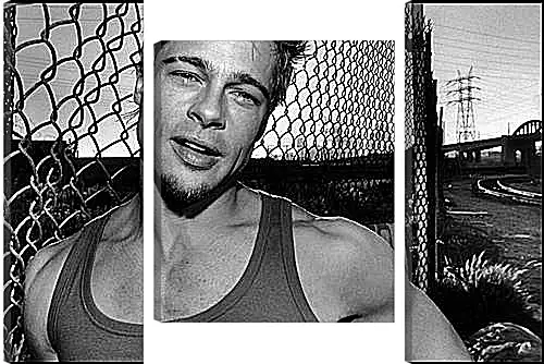 Модульная картина - Brad Pitt - Брэд Питт