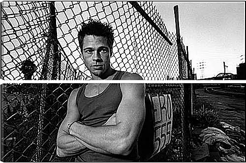 Модульная картина - Brad Pitt - Брэд Питт
