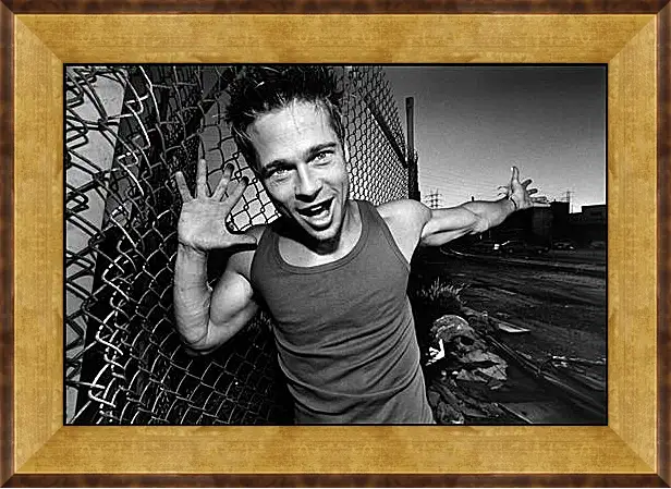 Картина в раме - Brad Pitt - Брэд Питт
