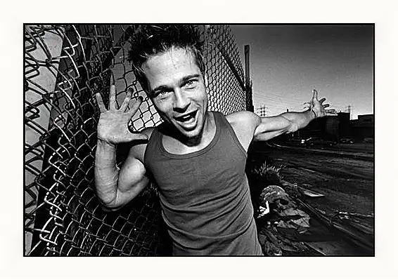Картина в раме - Brad Pitt - Брэд Питт
