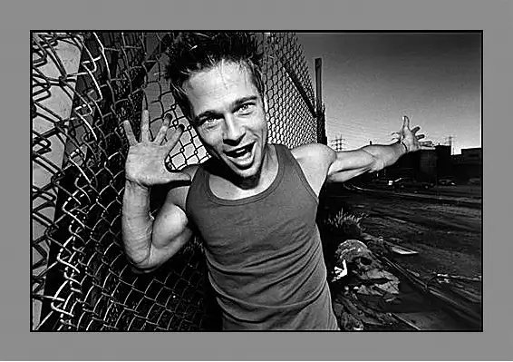 Картина в раме - Brad Pitt - Брэд Питт
