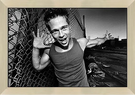 Картина в раме - Brad Pitt - Брэд Питт
