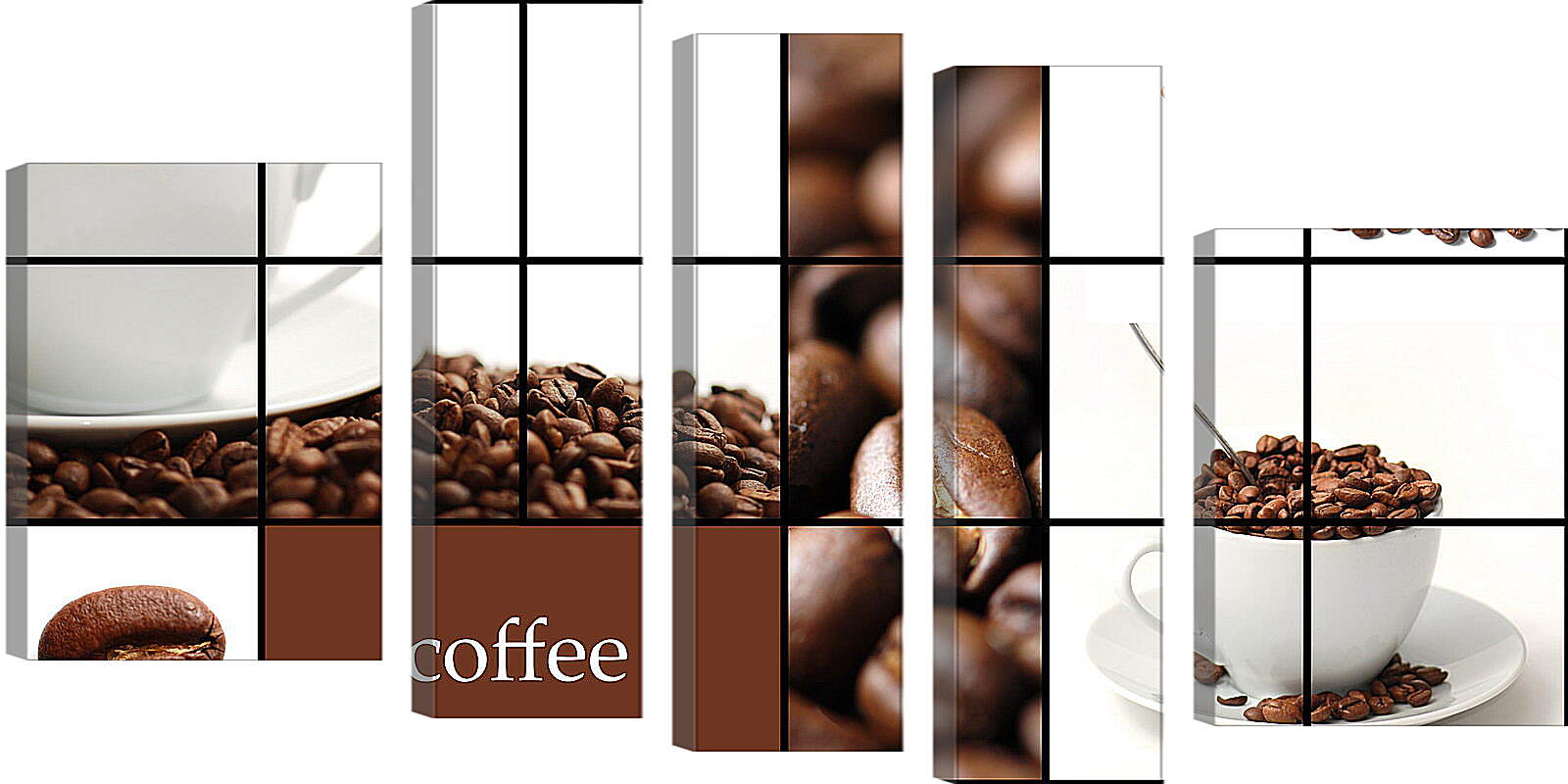 Модульная картина - Кофе (coffee)