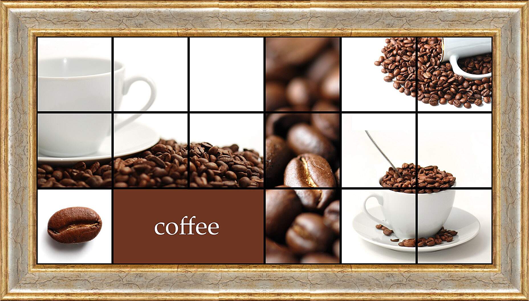 Картина в раме - Кофе (coffee)