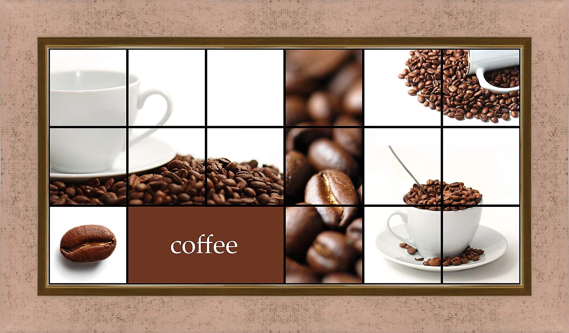 Картина в раме - Кофе (coffee)