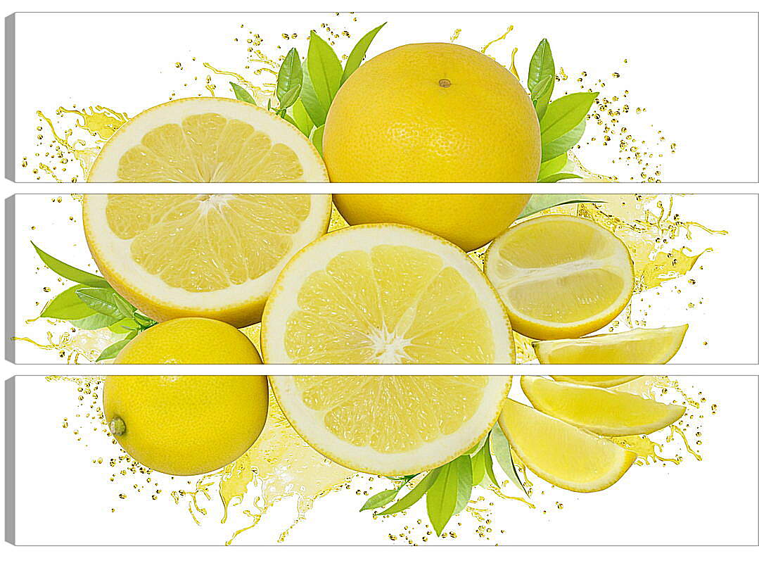 Модульная картина - Лимоны