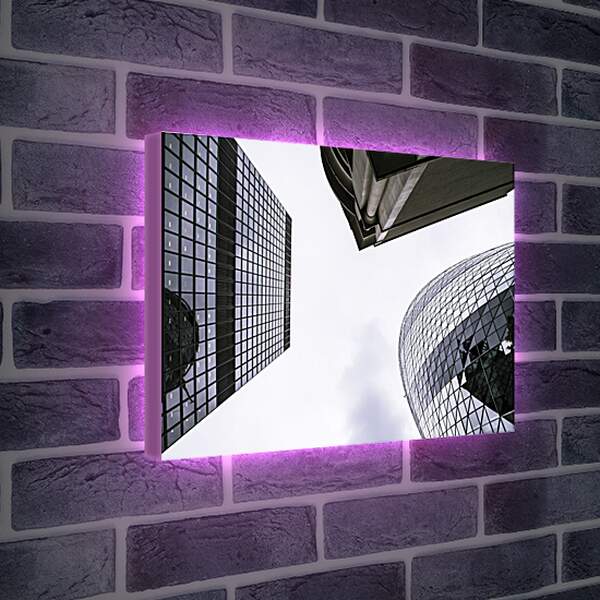 Лайтбокс световая панель - Архитектура Лондона