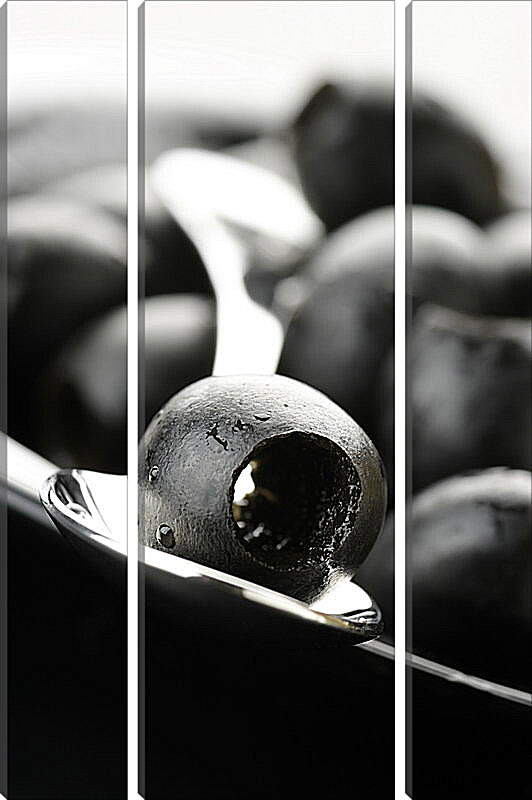 Модульная картина - Черные оливки