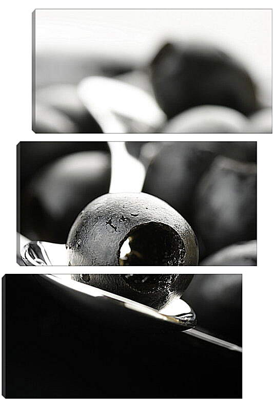 Модульная картина - Черные оливки