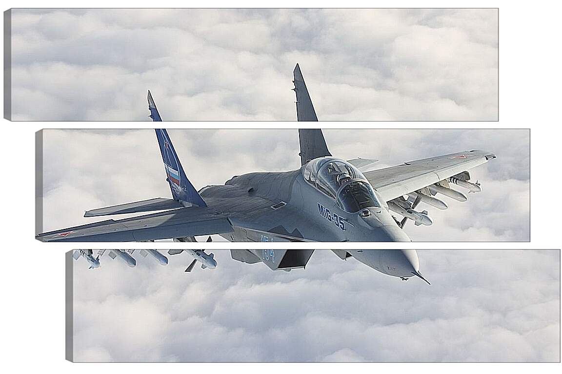 Модульная картина - МиГ-35