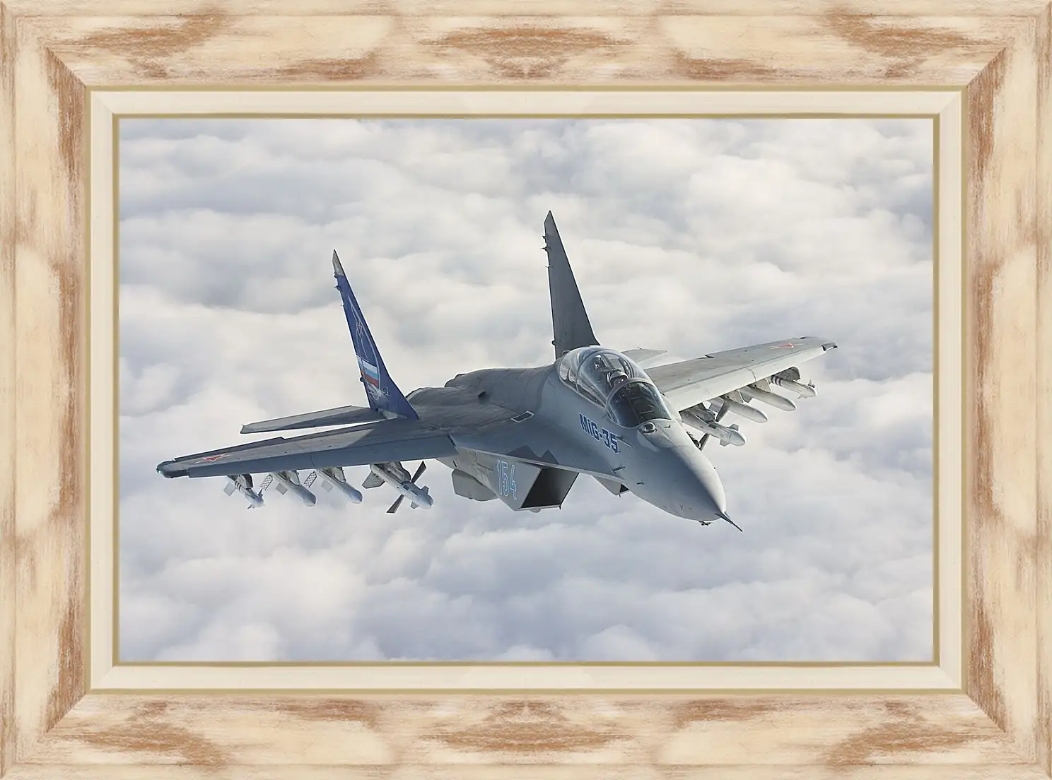 Картина в раме - МиГ-35