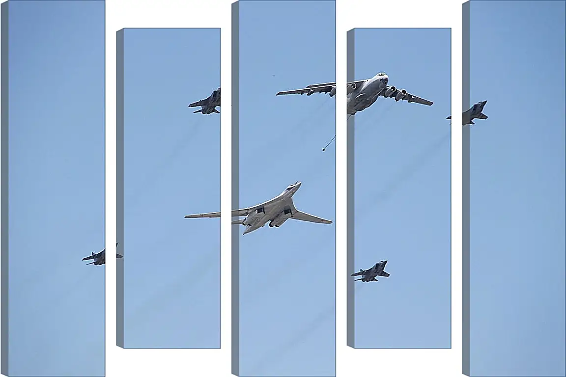 Модульная картина - Ту-160