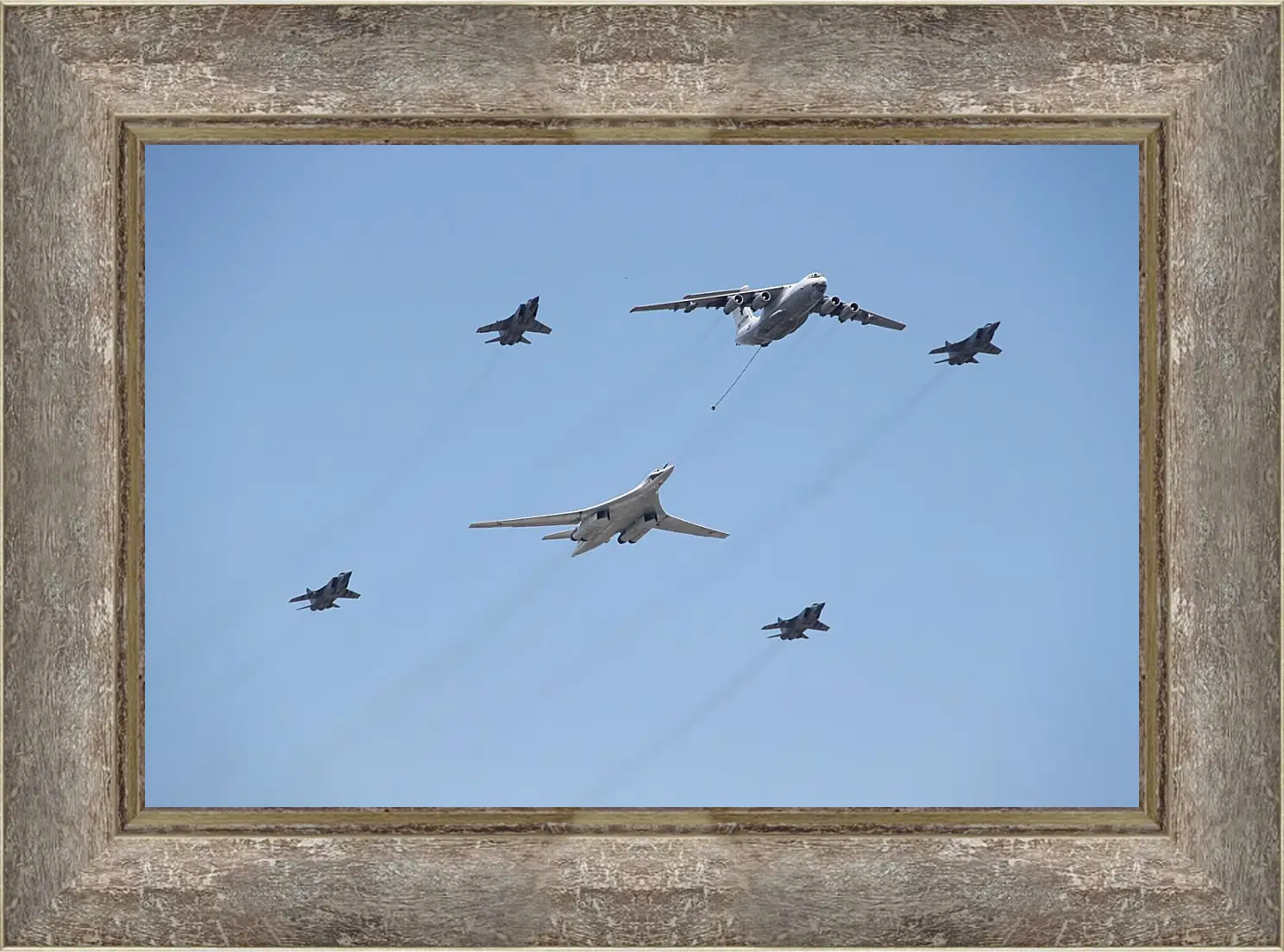 Картина в раме - Ту-160