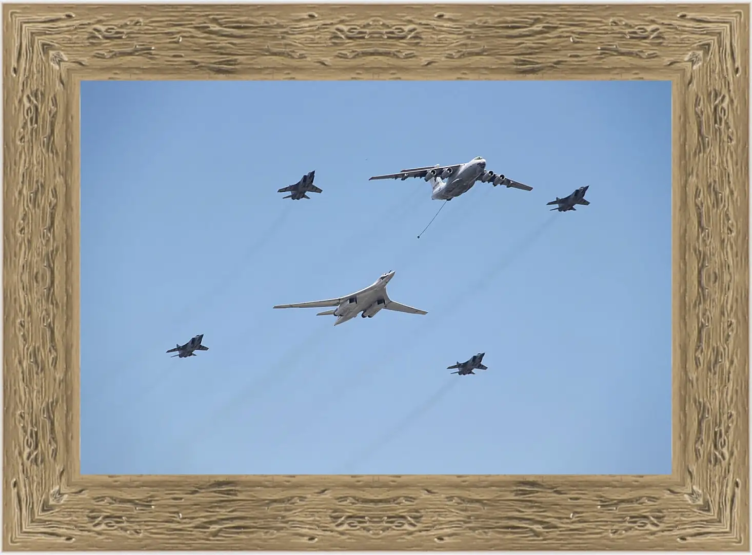 Картина в раме - Ту-160