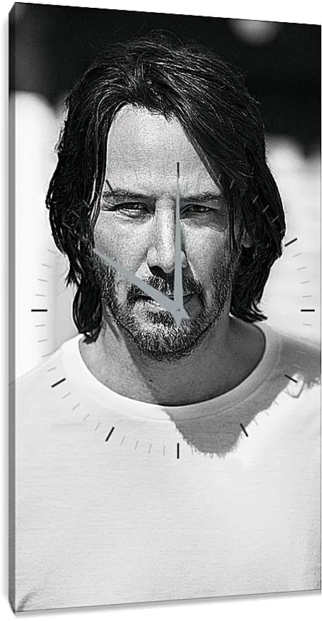 Часы картина - Киану Ривз. Keanu Reeves