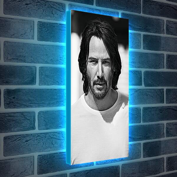 Лайтбокс световая панель - Киану Ривз. Keanu Reeves