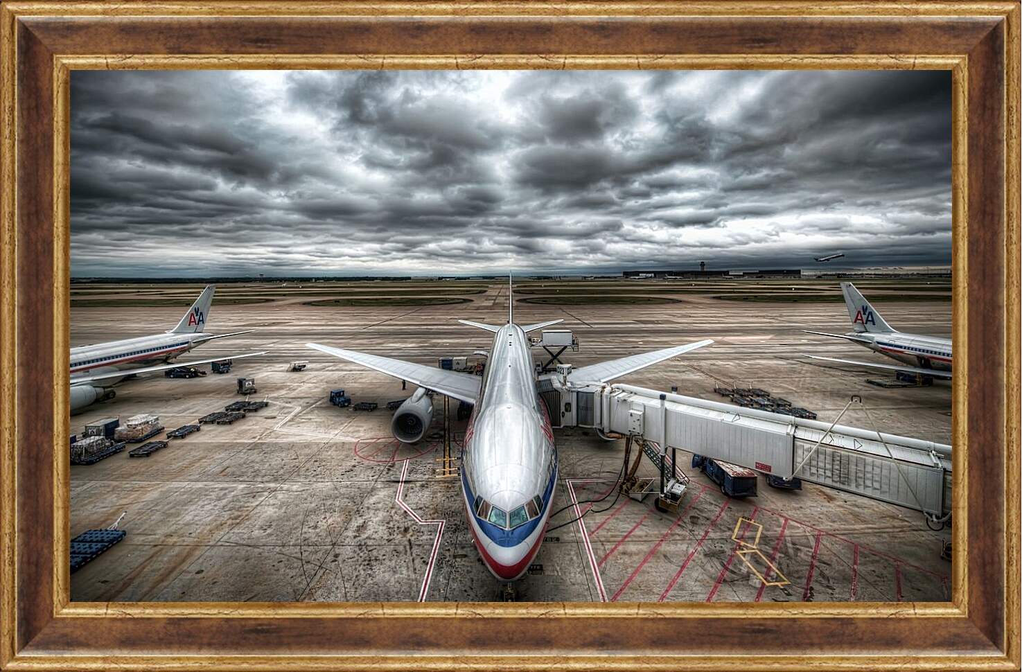 Картина в раме - Самолеты