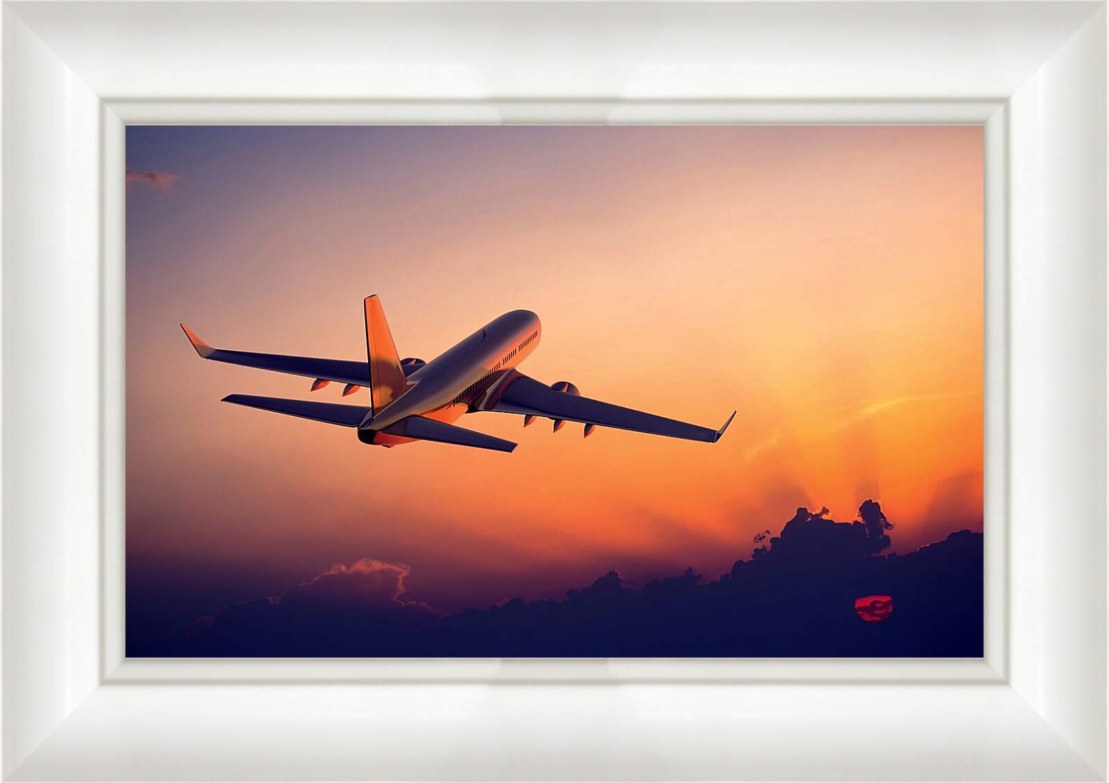 Картина в раме - Самолет