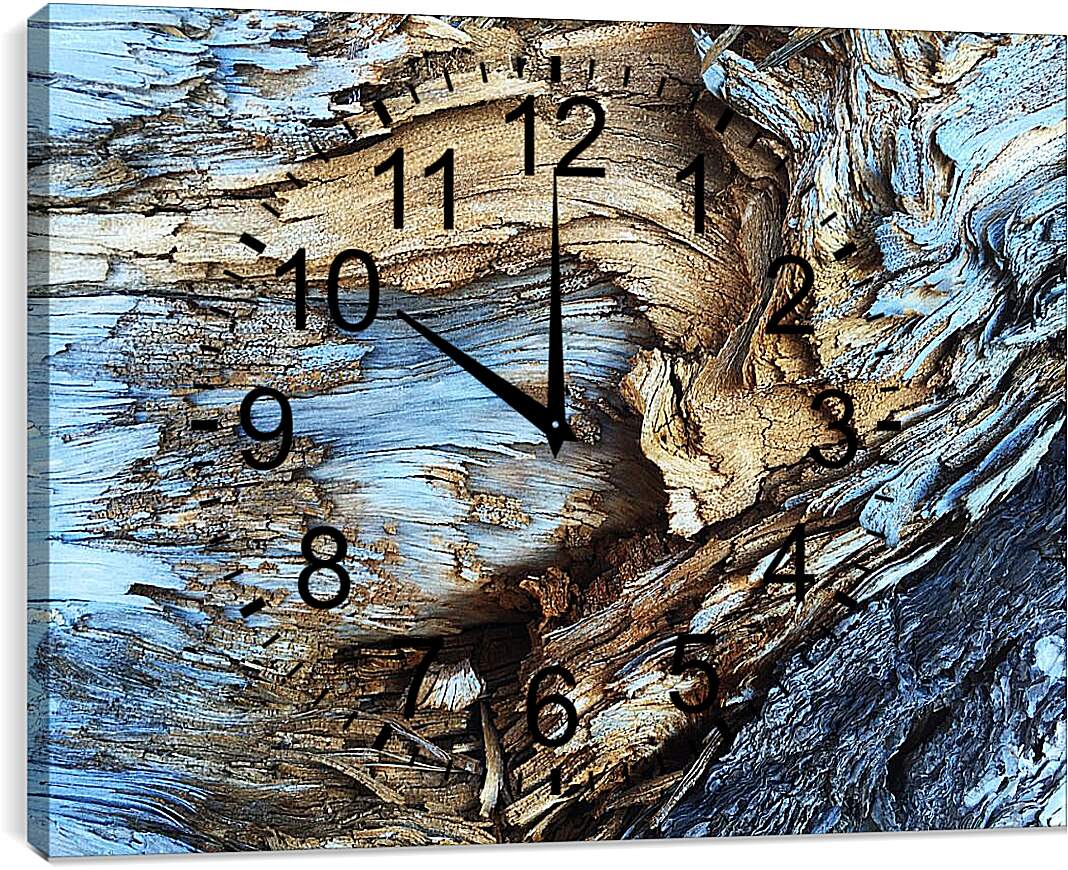 Часы картина - Дерево