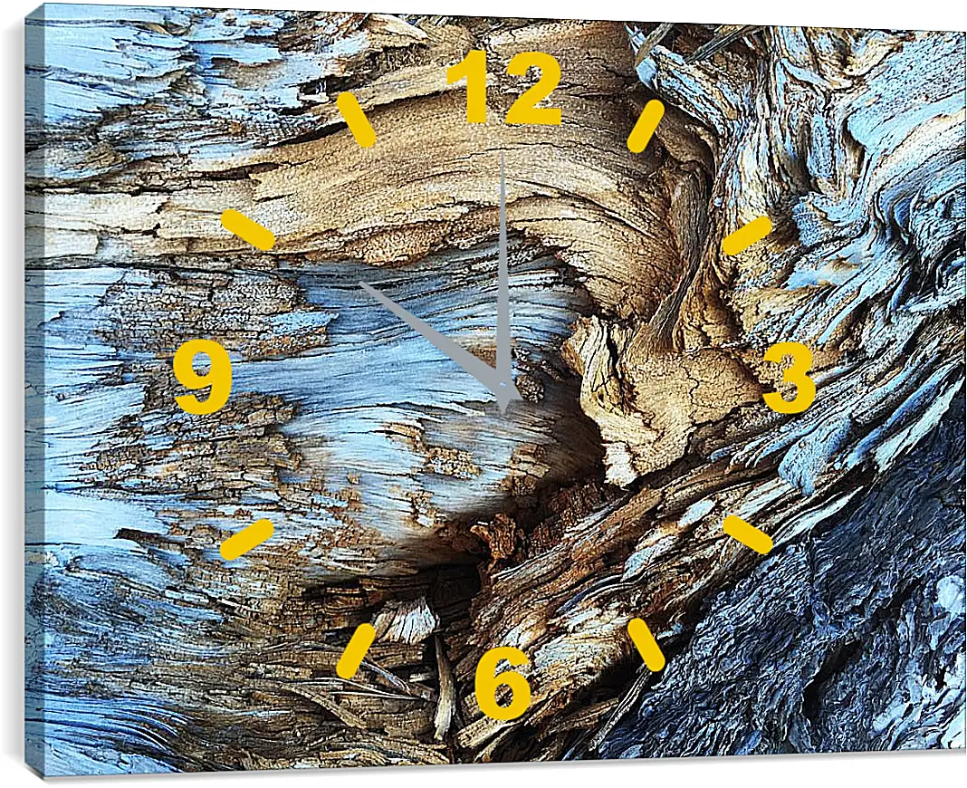 Часы картина - Дерево