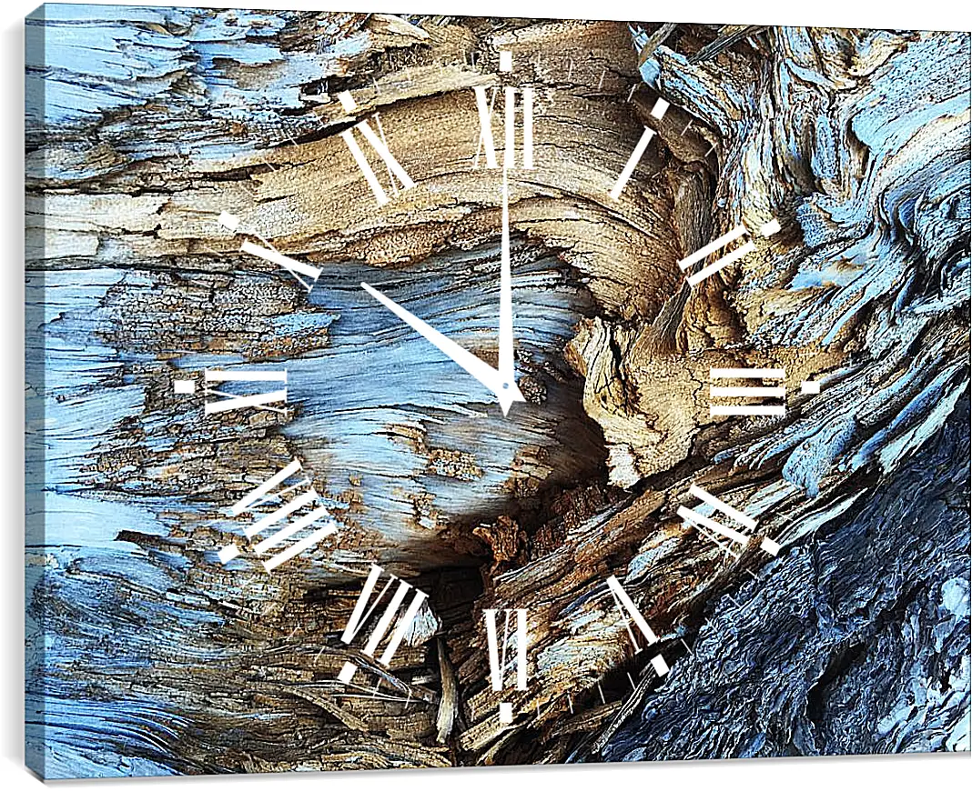 Часы картина - Дерево