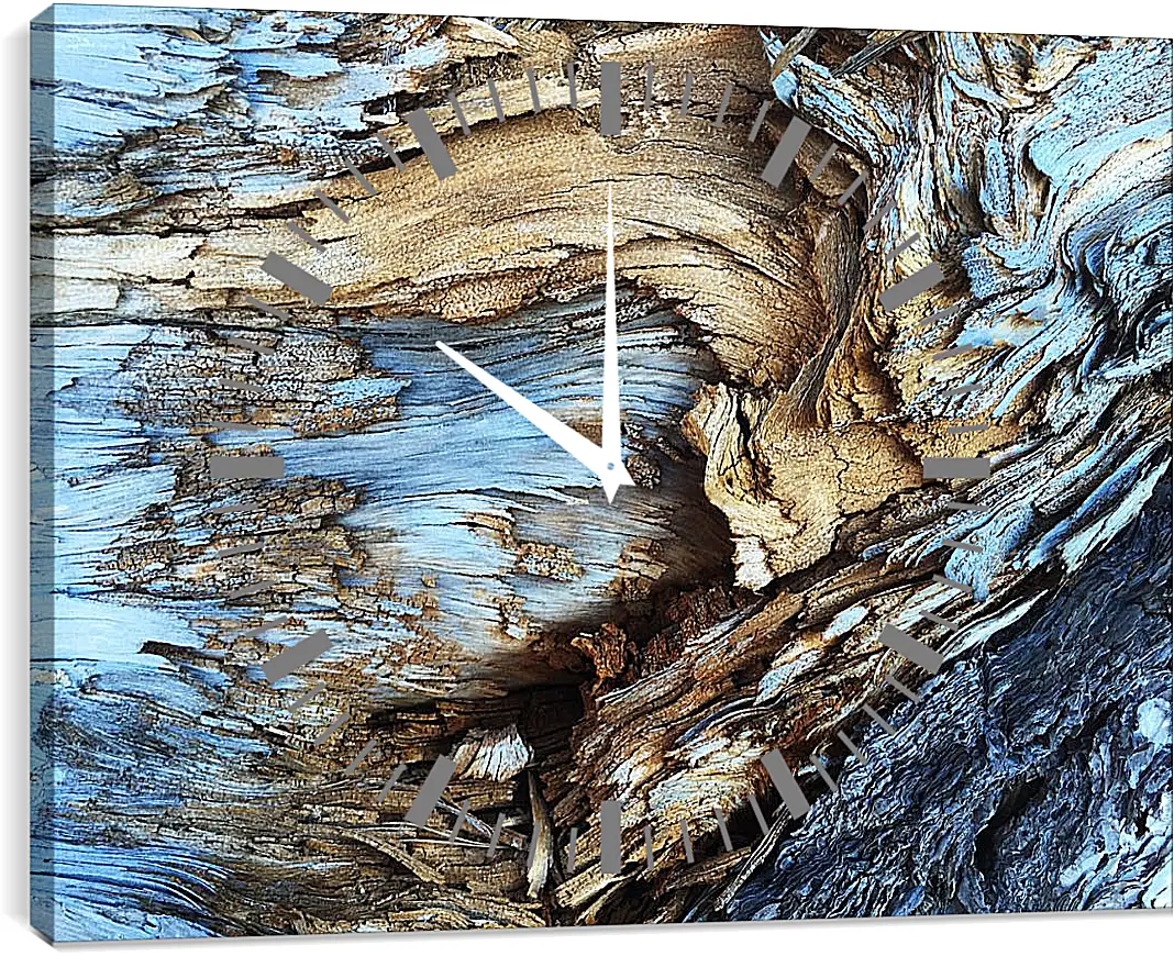 Часы картина - Дерево