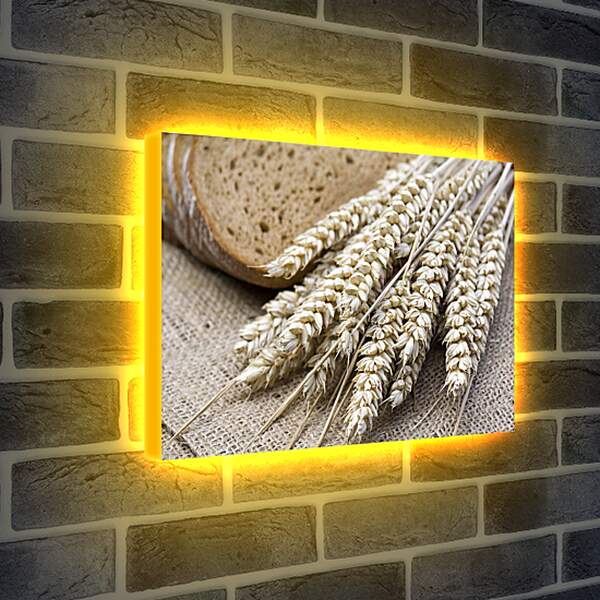 Лайтбокс световая панель - Злаки и хлеб