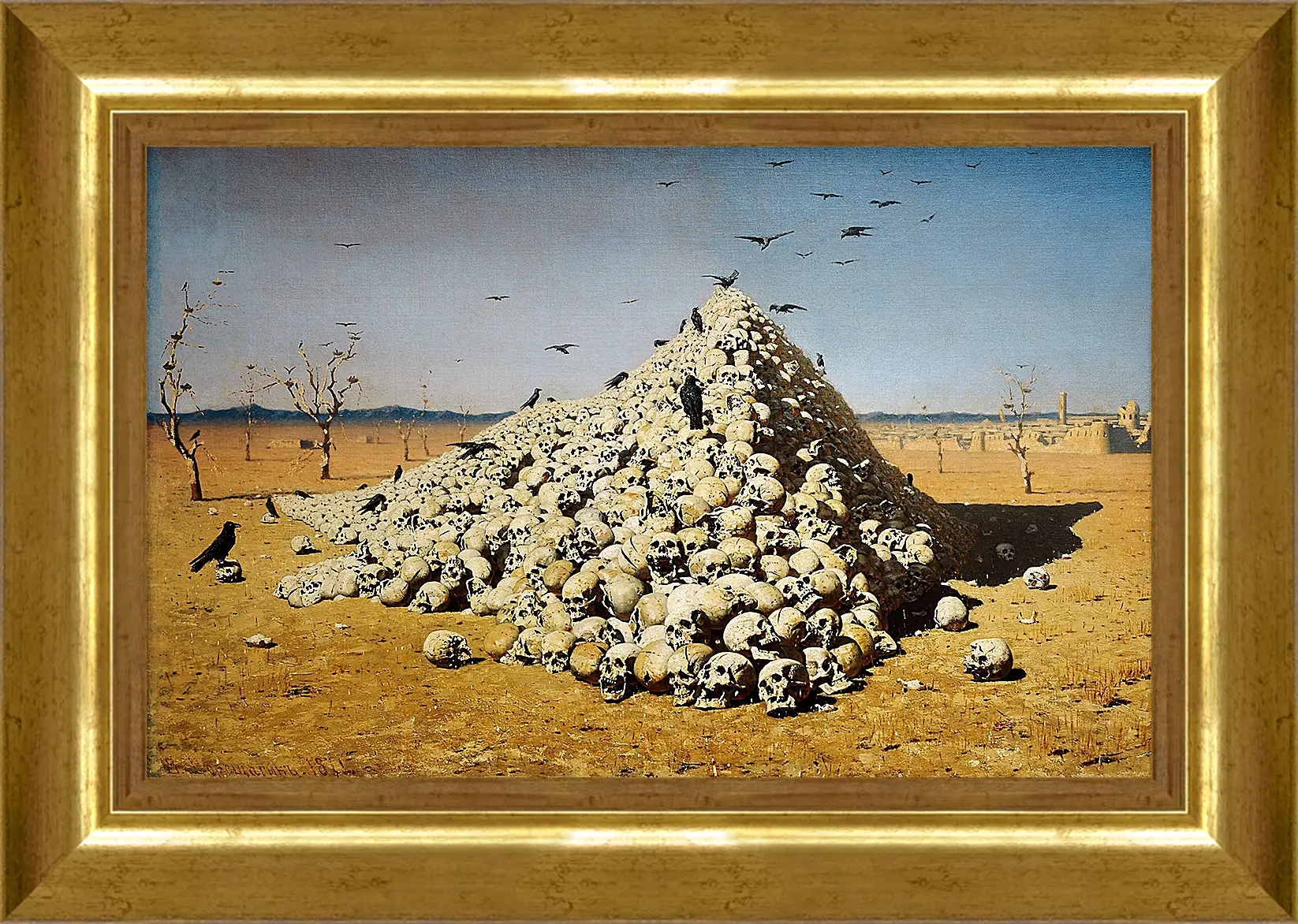 Картина в раме - Апофеоз войны. Василий Верещагин