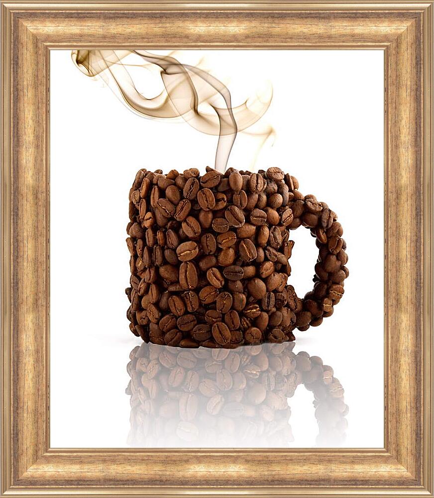 Картина в раме - Кофе в кофе