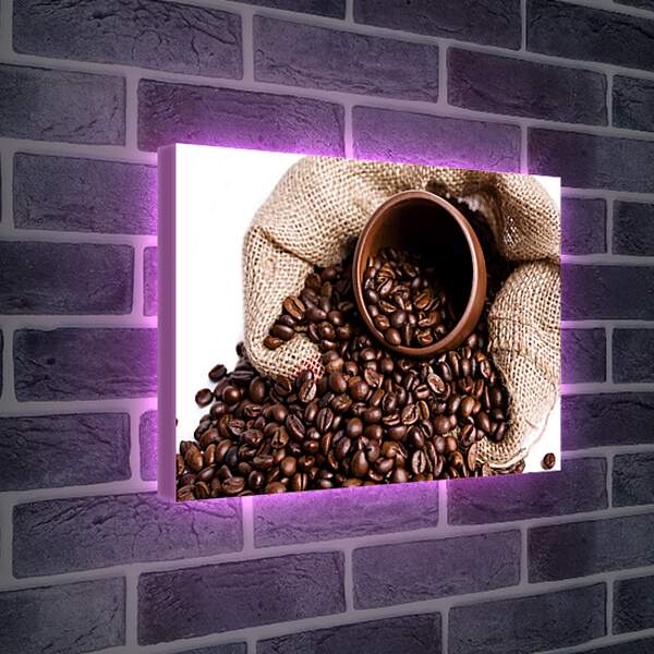 Лайтбокс световая панель - Бразильский кофе