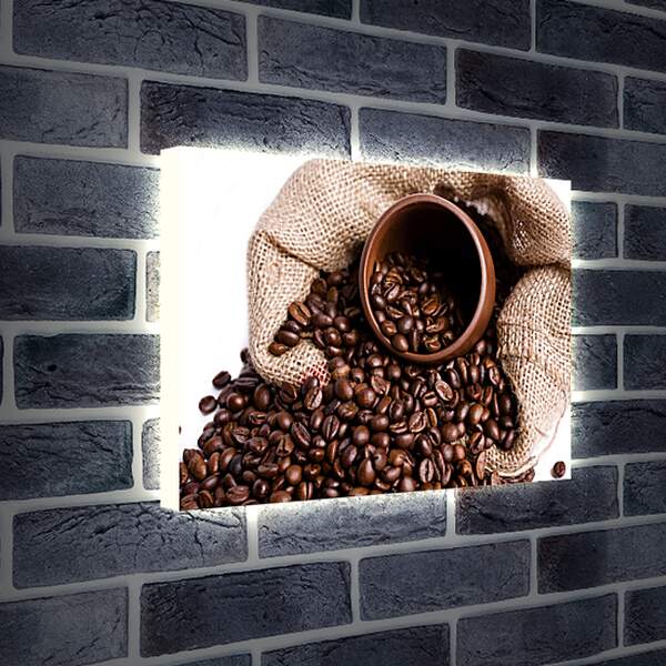 Лайтбокс световая панель - Бразильский кофе