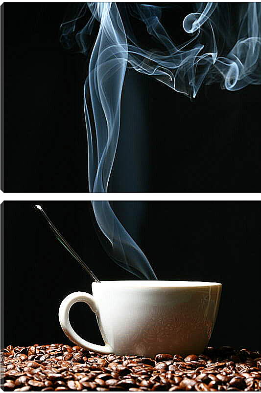 Модульная картина - Кофейное дыхание