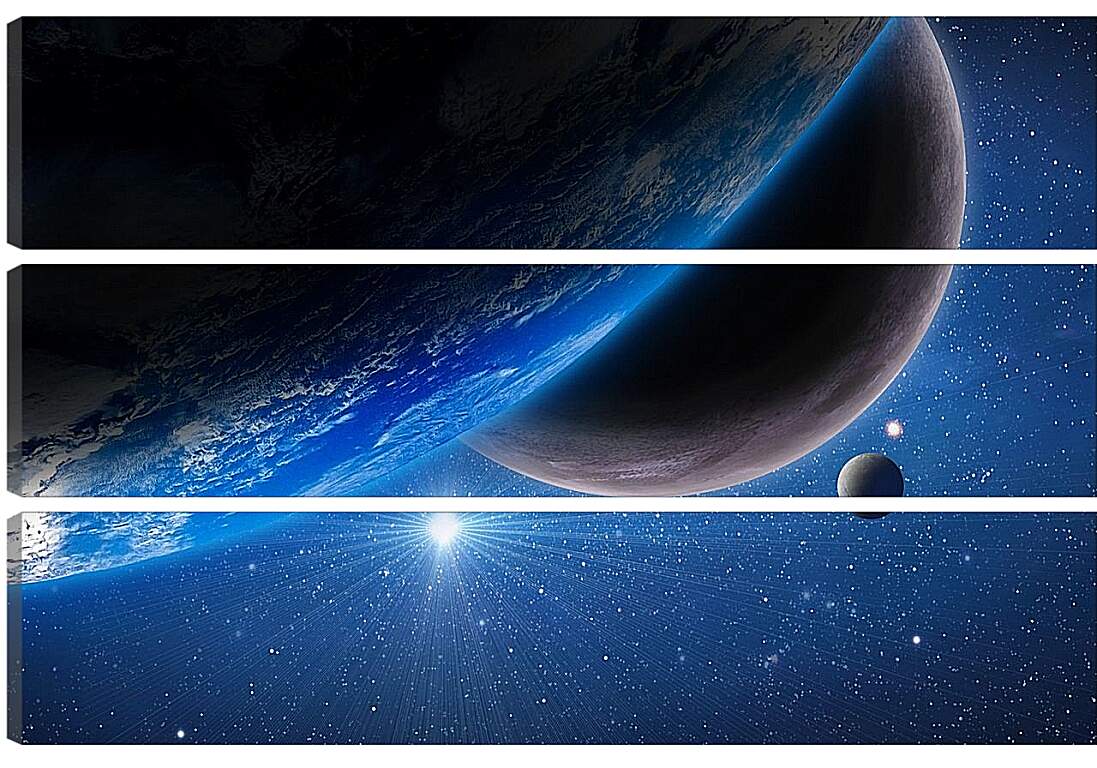 Модульная картина - Планеты