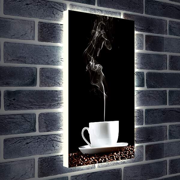 Лайтбокс световая панель - Кофейный запах